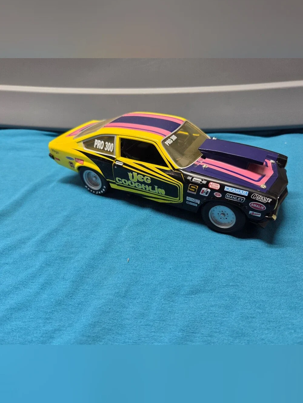 Rare HTF Ertl Chevrolet Legends - Jeg Coughlin 1972 Chevy Vega 1:18 Diecast